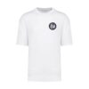 Weißes ENKI Shirt der U8/U10 mit Vereinswappen auf der Brust